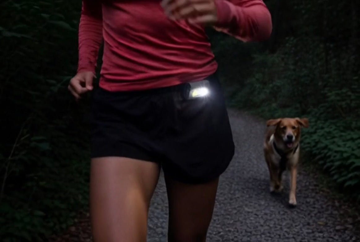 TRI-O Magnetic Clip-On Running & Dog Walking Safety Light